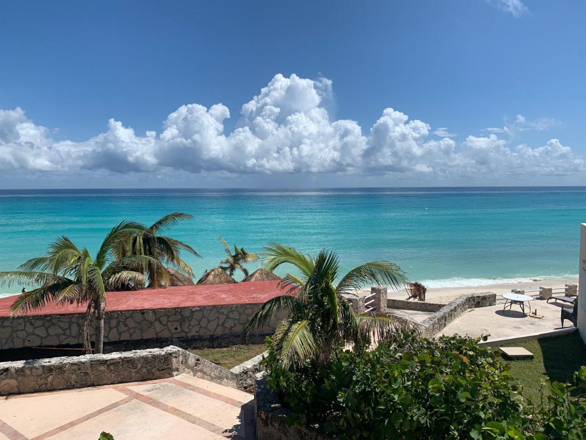 Preciosos Estudio Vista al Mar o jardín Cancún Exterior foto