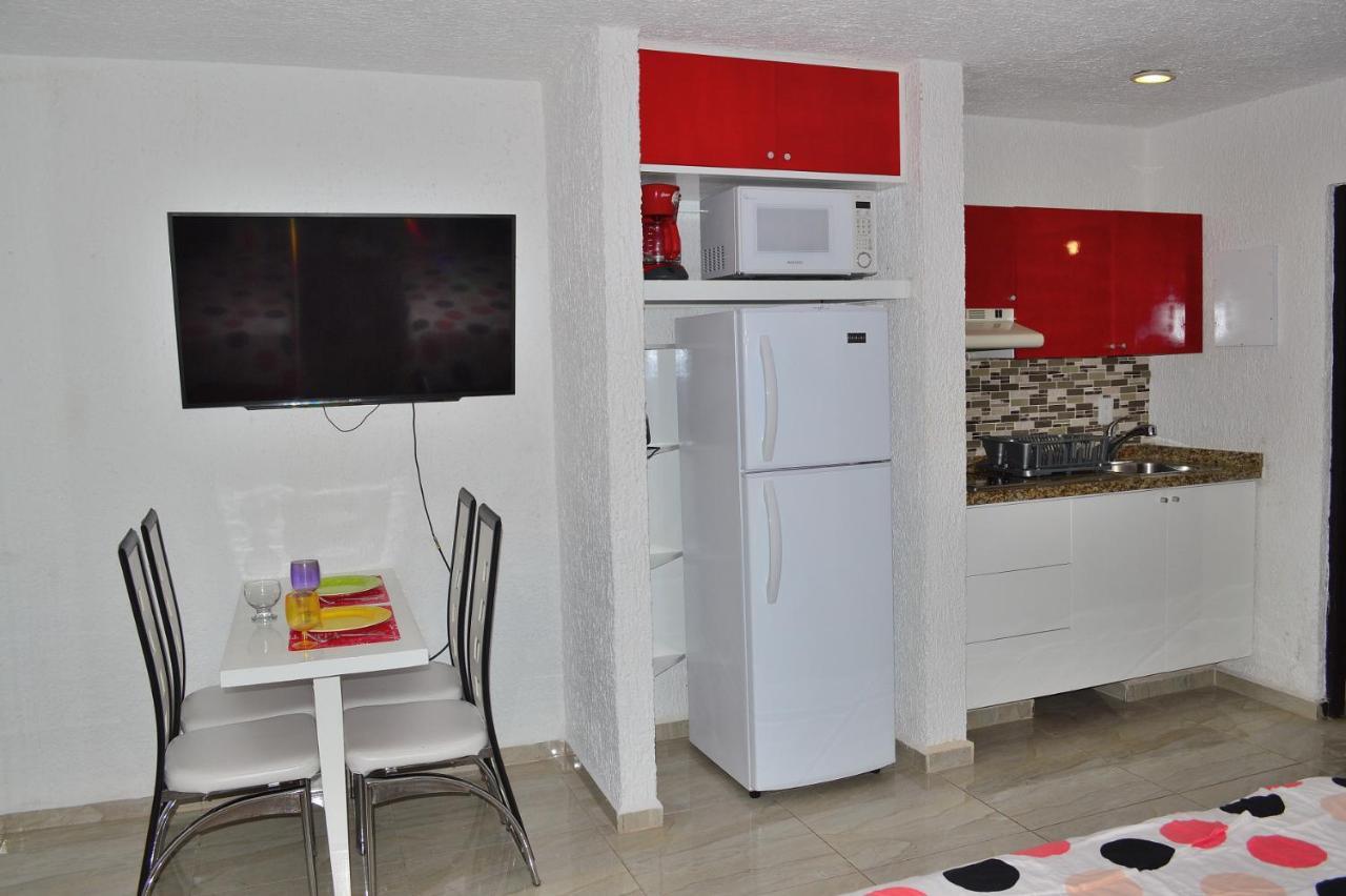 Preciosos Estudio Vista al Mar o jardín Cancún Exterior foto