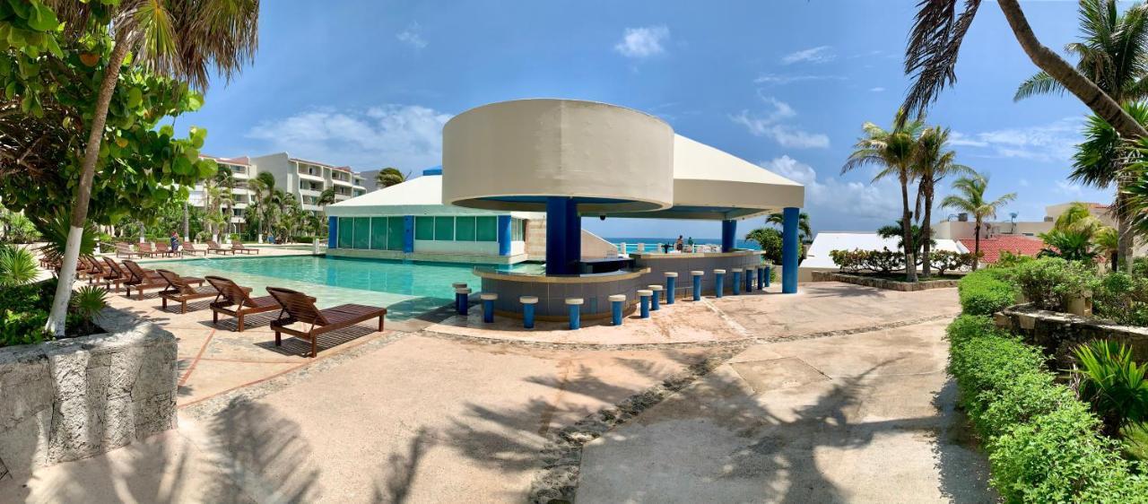 Preciosos Estudio Vista al Mar o jardín Cancún Exterior foto