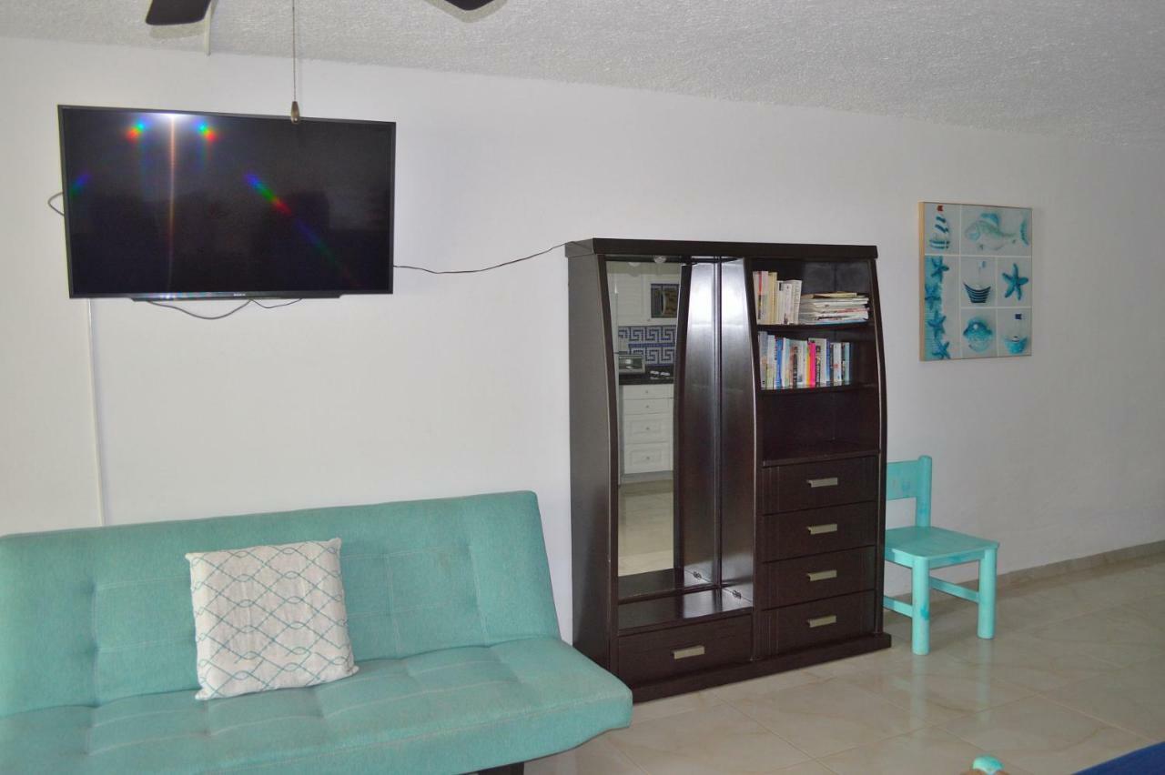 Preciosos Estudio Vista al Mar o jardín Cancún Exterior foto