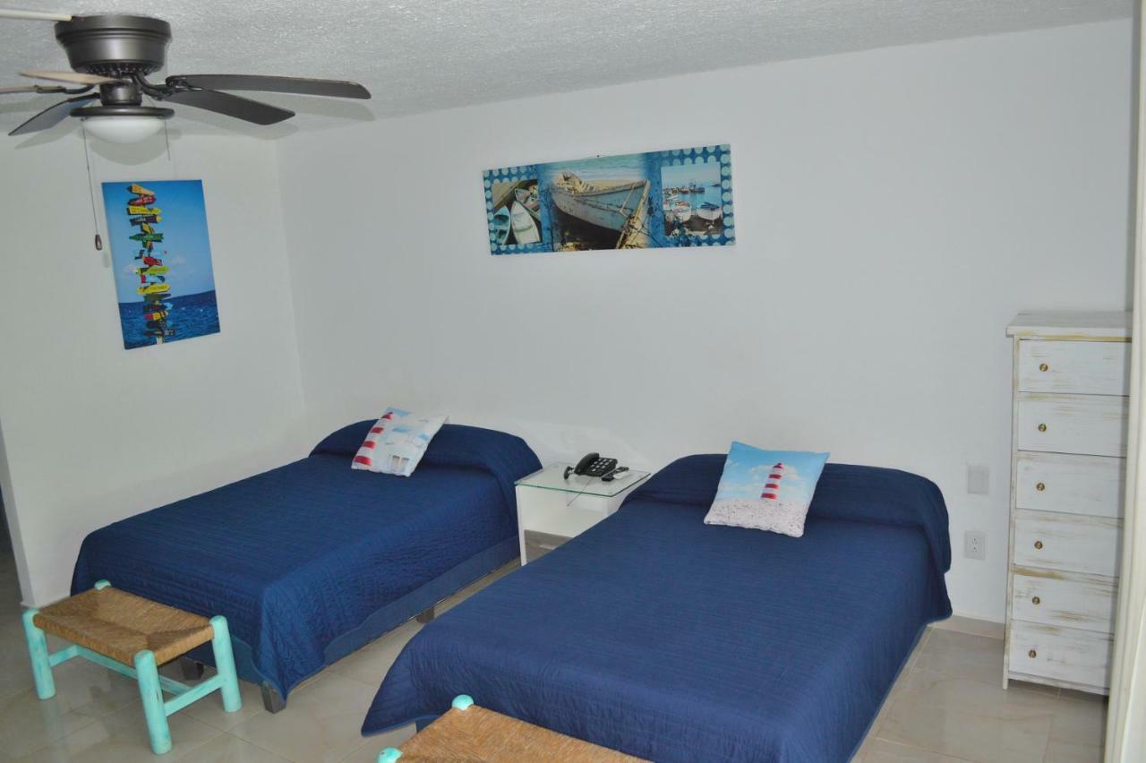 Preciosos Estudio Vista al Mar o jardín Cancún Exterior foto