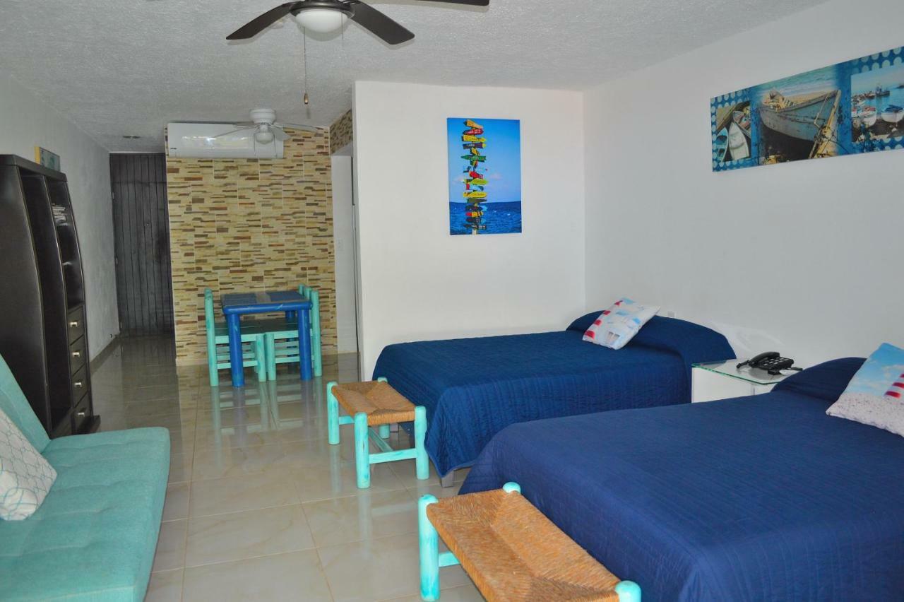 Preciosos Estudio Vista al Mar o jardín Cancún Exterior foto
