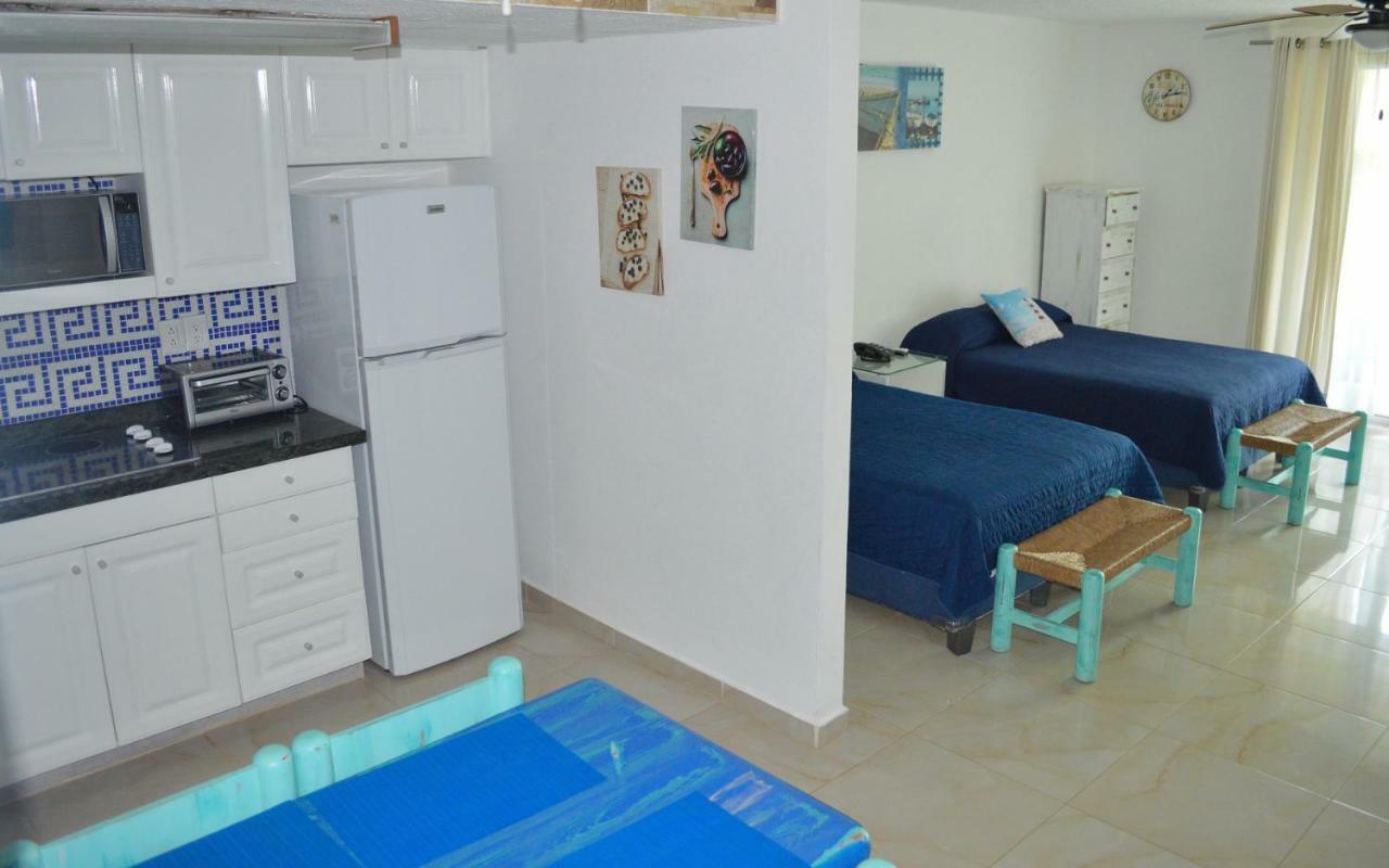Preciosos Estudio Vista al Mar o jardín Cancún Exterior foto
