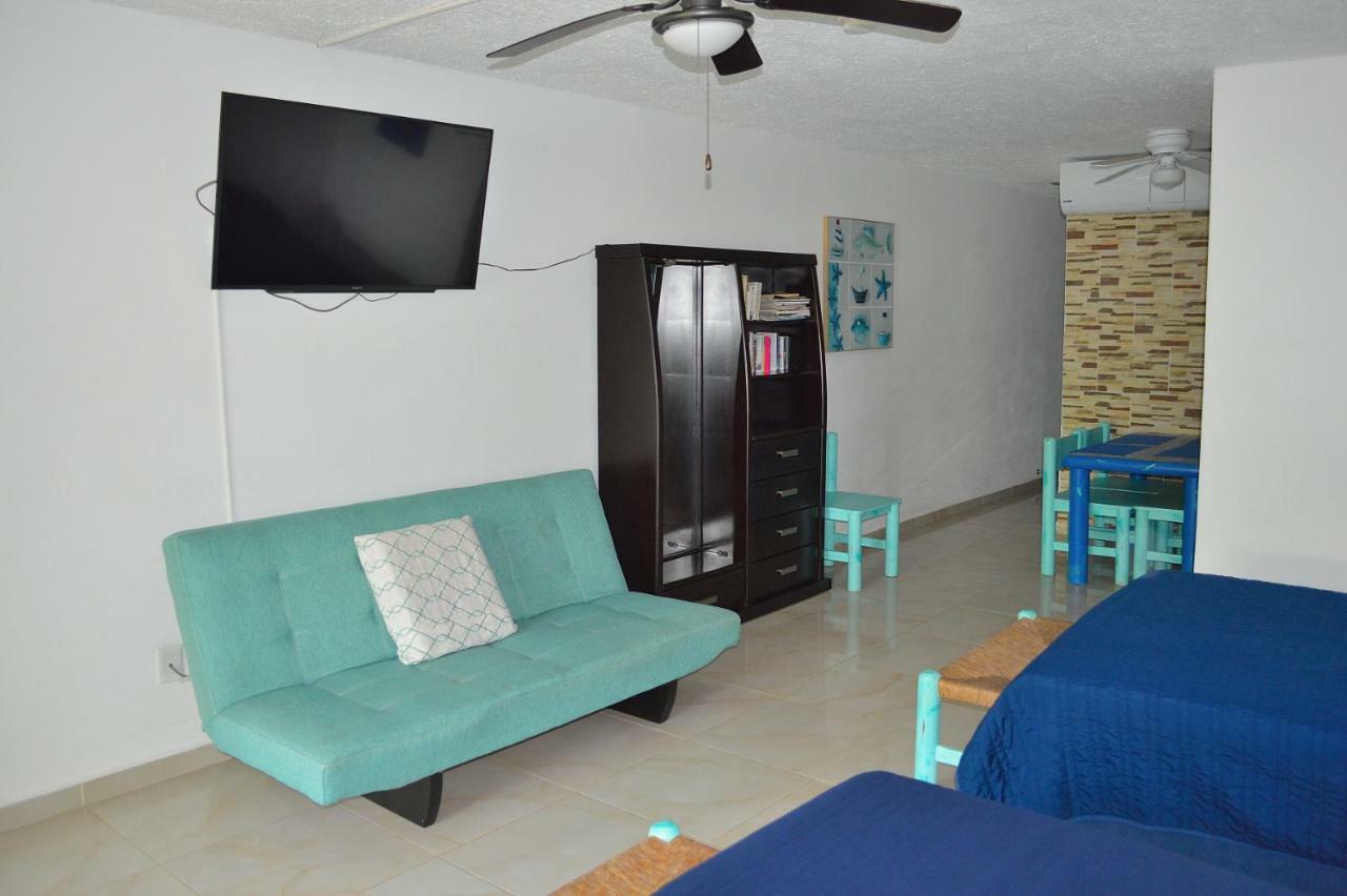 Preciosos Estudio Vista al Mar o jardín Cancún Exterior foto